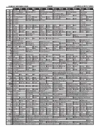 Sunday Morning Grid 1/26/20 Latimes.Com/Tv Times