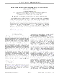 Exotic Double-Charm Molecular States with Hidden Or Open Strangeness and Around 4.5 ∼ 4.7 Gev