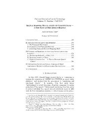 Digital Shopping Malls and State Constitutions — a New Font of Free Speech Rights?