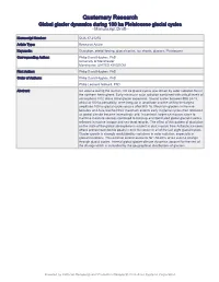 Quaternary Research