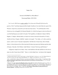 For Lincoln, 1854 Was an Annus Mirabilis. As He Later Said of Himself, by That Year The
