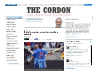 India's Oneday Selection Needs a Rethink