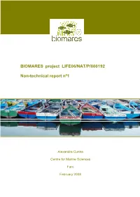 BIOMARES Project LIFE06/NAT/P/000192 Non