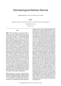 Odonatological Abstract Service
