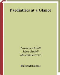 Paediatrics at a Glance