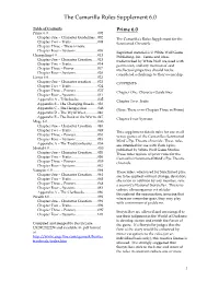 Table of Contents