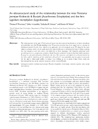 An Ultrastructural Study of the Relationship Between The