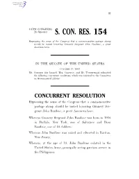 S. Con. Res. 154