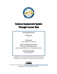 Science Assessment System Through Course Task