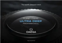 The World's Deepest Watch