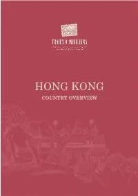 Hong Kong Country Overview