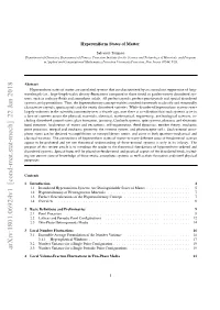 Hyperuniform States of Matter