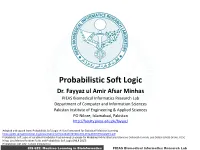 Probabilistic Soft Logic Dr