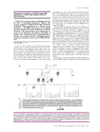 Retrospective Diagnosis of X-Linked Hyper-Igm Syndrome in a Family With