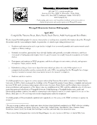 Wrangell Mountains Center