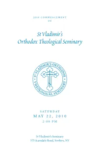 Commencement Program