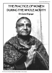 Dr Geeta S. Iyengar Lecture
