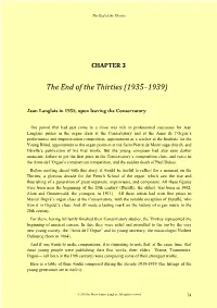 Jean Langlais Remembered: Chapter-3