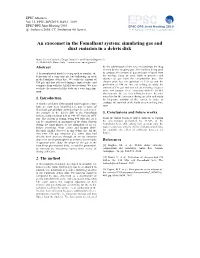 An Exocomet in the Fomalhaut System: Simulating Gas and Dust Emission in a Debris Disk
