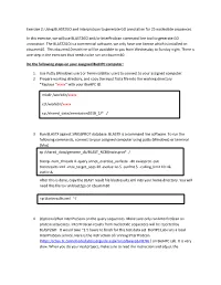 Exercise 2: Using BLAST2GO and Interproscan to Generate GO Annotation for 25 Nucleotide Sequences