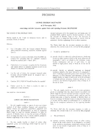 Syria and Repealing Decision 2011/782/CFSP
