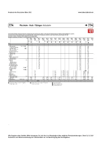 Bahn Linie 774 Pforzheim
