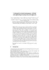 Conformity in Virtual Environments: a Hybrid Neurophysiological and Psychosocial Approach
