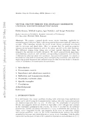 Vector Circuit Theory for Spatially Dispersive Uniaxial Magneto-Dielectric Slabs 3