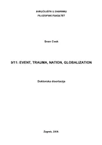 9/11: Event, Trauma, Nation, Globalization