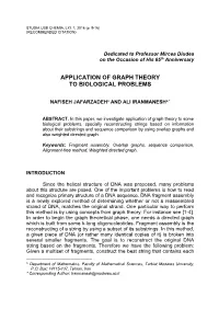 Application of Graph Theory to Biological Problems