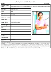 Missing Person - Period Wise Report (CIS) 27/12/2019 Page 1 of 50