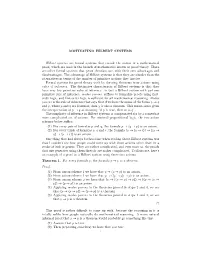 MOTIVATING HILBERT SYSTEMS Hilbert Systems Are Formal Systems
