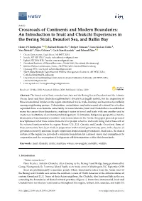 An Introduction to Inuit and Chukchi Experiences in the Bering Strait, Beaufort Sea, and Baﬃn Bay