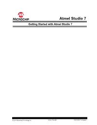 Getting Started with Atmel Studio 7