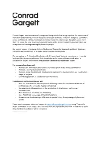 Conrad Gargett Is an Internationally Recognised Design Studio That
