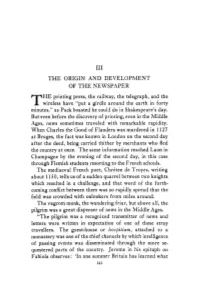I11 the Origin and Development