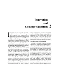 Innovation and Commercialization of Emerging Technology