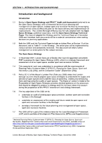 Section 1 – Introduction and Background