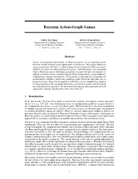 Bayesian Action-Graph Games