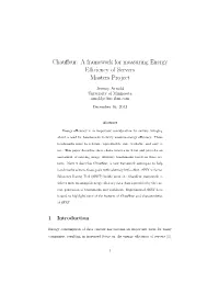 Chauffeur: a Framework for Measuring Energy Efficiency of Servers