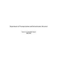 Department of Transportation and Infrastructure Renewal