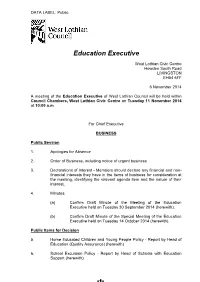 Education Executive
