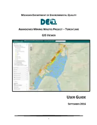 Torch Lake GIS Viewer