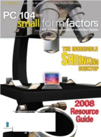 2008 PC104 Resource Guide