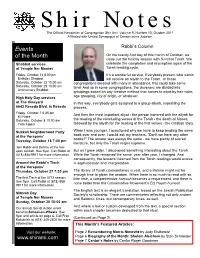 C:\Documents and Settings\Stan Schroeder\My Documents\Shir Notes 1110C.Php