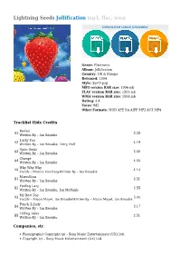 Lightning Seeds Jollification Mp3, Flac, Wma