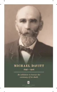 Michael Davitt 1846 – 1906