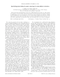 Spatial-Dispersion-Induced Acoustic Anisotropy in Semiconductor Structures