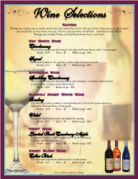 Wine List Here
