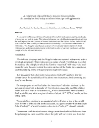 1 a Comparison of Possibilities to Measure the Coordinates of A